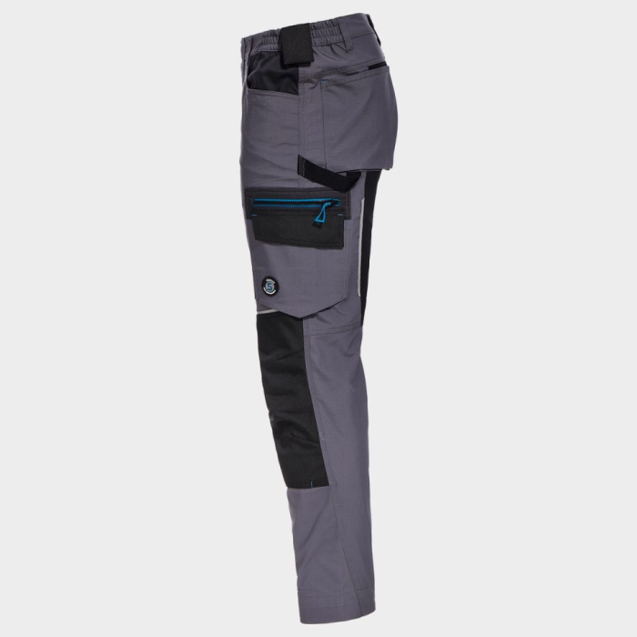 REVOLT RIPSTOP STRETCH, Pantaloni de lucru din poliester 36%, bumbac 20% și T400 44%, țesătură ripstop, 220 g/mp [4]