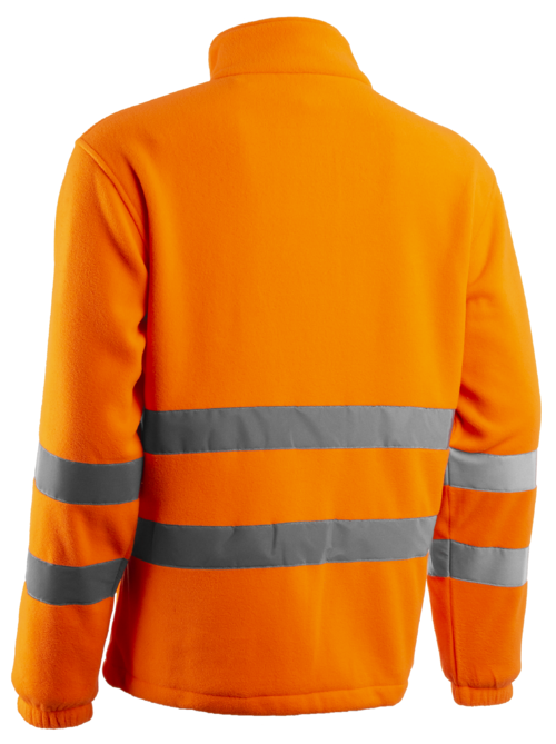 RITO, Jachetă HI VIS tip Fleece, din micropolar gros, 280g/mp [4]