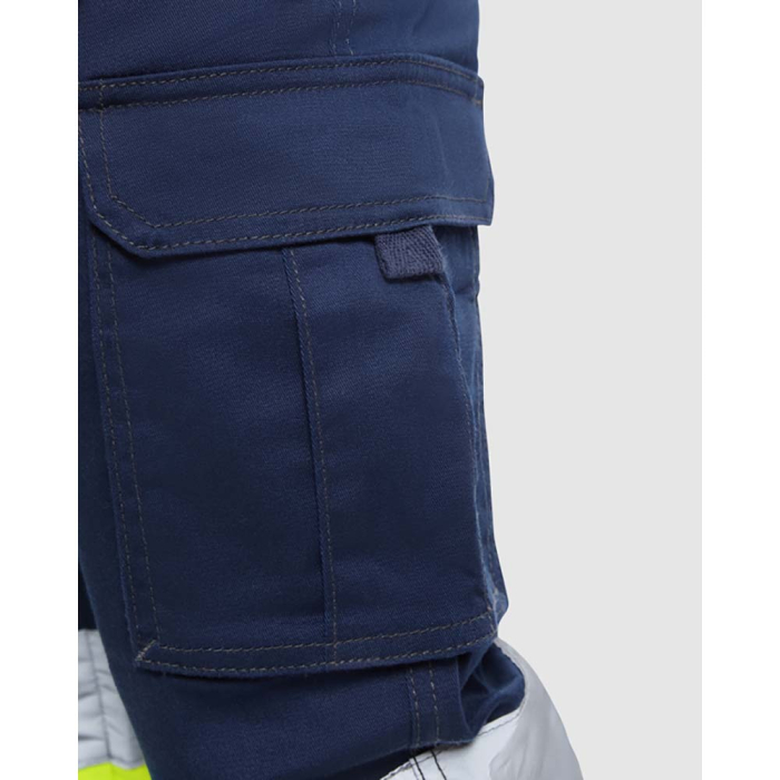 RL9312, Pantaloni de lucru din poliester și bumbac cu benzi reflectorizante, 250 g/mp [2]