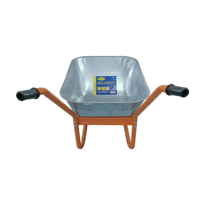 Roaba, cuva zincata 80L, roata pneumatica [3]