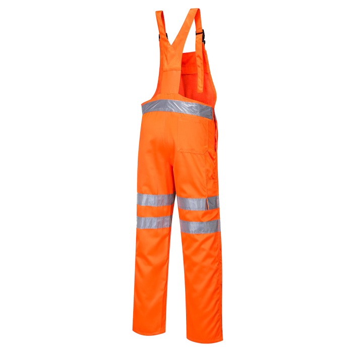 RT43, Salopetă cu pieptar HI-VIS din kingsmill polycotton 80% poliester, 20% bumbac, 280 g/mp [3]