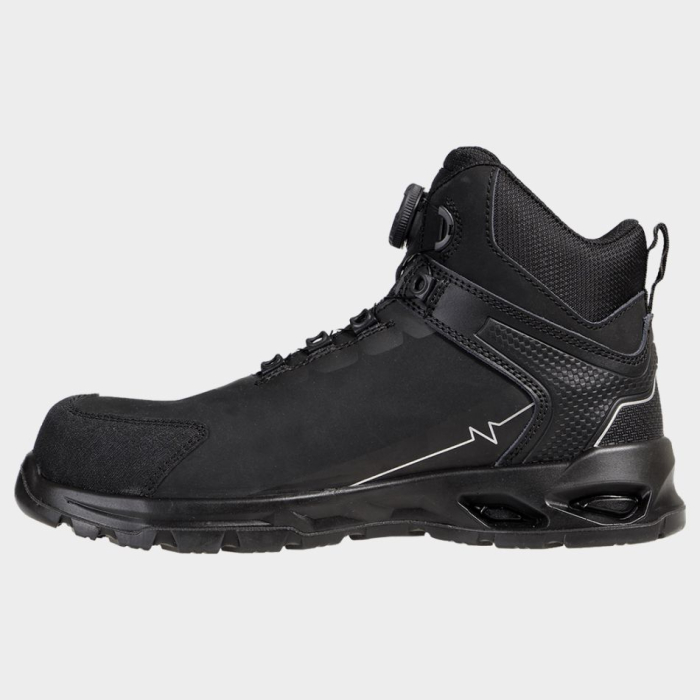 RULER MID S3S, Bocanci de protecție din piele nubuck, bombeu fibra sticla, talpă PU/TPU [4]