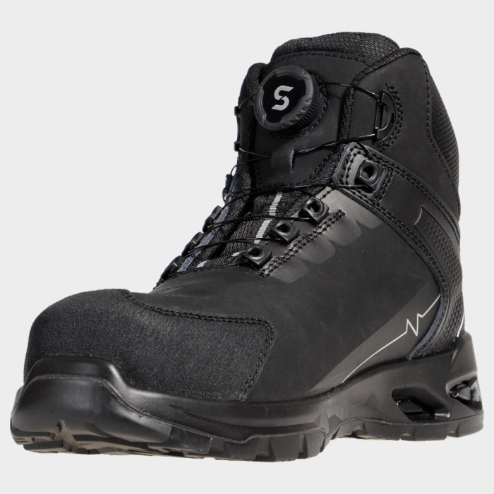 RULER MID S3S, Bocanci de protecție din piele nubuck, bombeu fibra sticla, talpă PU/TPU [6]