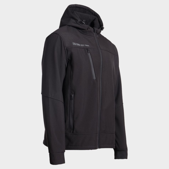 RUNE, Jachetă de lucru tip softshell din poliester cu spandex, 300 g/mp [5]