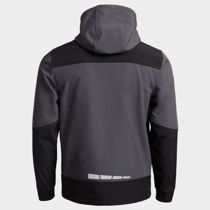 RUNE, Jachetă de lucru tip softshell din poliester cu spandex, 300 g/mp [2]