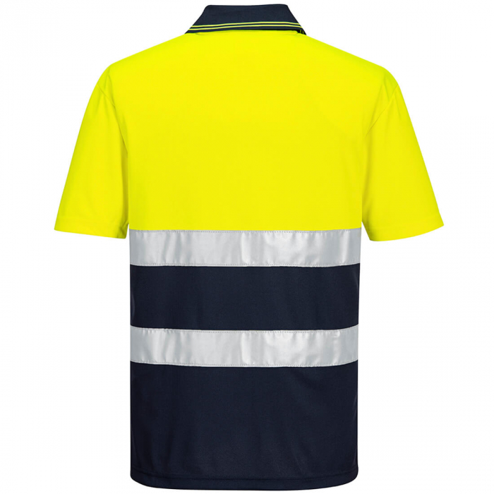 S175, Tricou polo HI-VIS cu mânecă scurtă, din poliester tricotat, 150 g/mp [2]