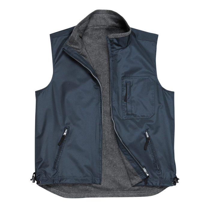 S418, Vestă reversibilă din poliester 100%, țesătură Ripstop acoperită cu PVC, 230 g/mp [4]