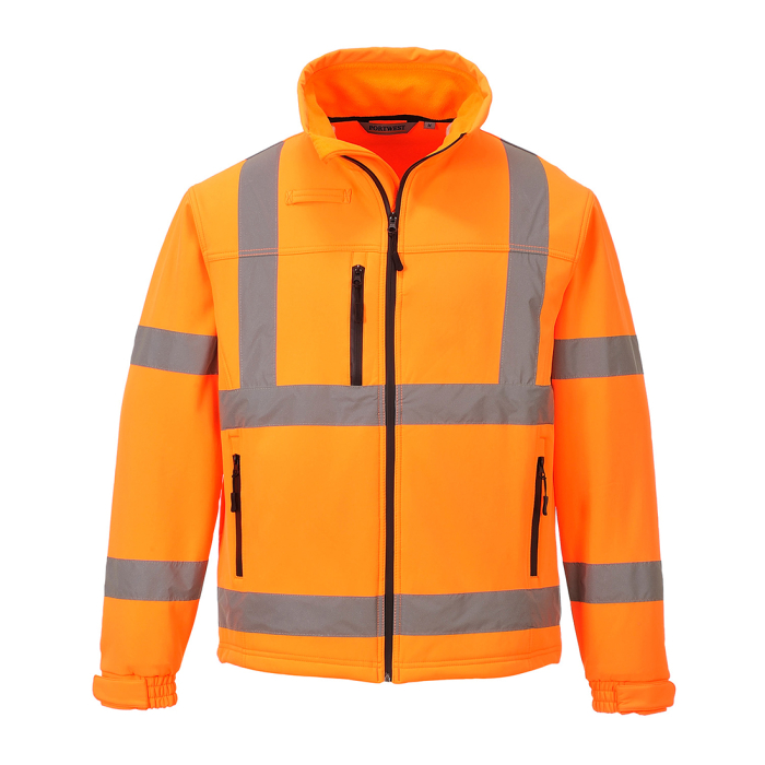 S424, Jachetă reflectorizantă tip softshell din poliester și elastan, 310 g/mp [2]