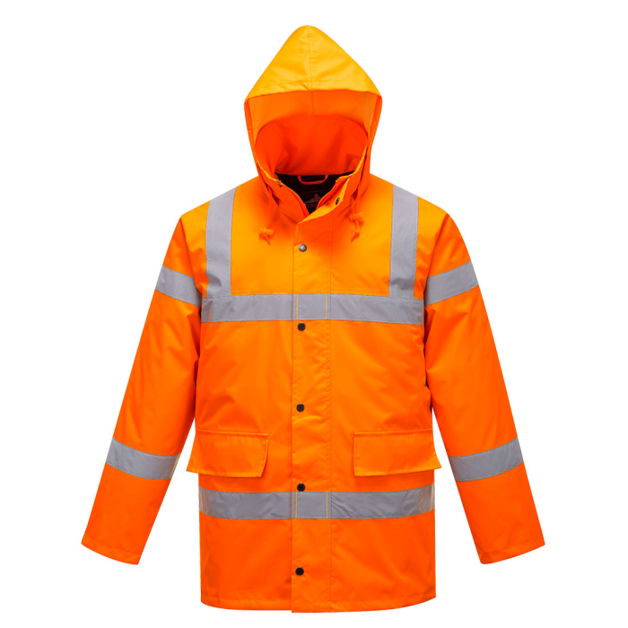 S460, Jachetă de iarnă HI-VIS cu glugă din poliester 300D, 190 g/mp, căptușeală matlasată [3]
