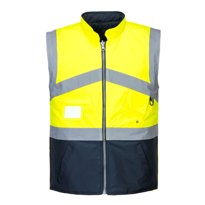 S769, Jachetă HI-VIS 2-în-1 reversibilă din poliester, țesătură Oxford 300D, 190 g/mp [3]