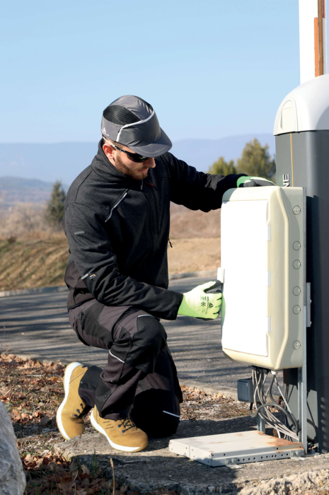 SAGA2 S3S HRO SR, Bocanci de protecție din piele nabuc, bombeu compozit și lamelă antiperforație [3]
