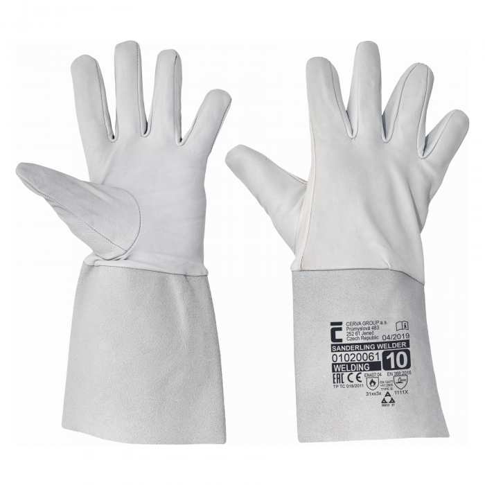 SANDERLING WELDER, manusi de sudura din piele [4]
