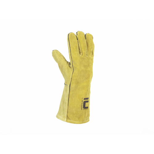 SANDPIPER YELLOW, Mănuși de sudură din piele de vacă șpăltuită [2]