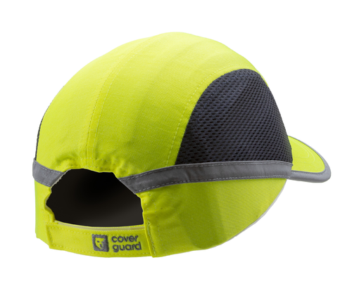 SHOCKPROOF CAP HV, Șapcă de protecție antișoc, calotă din ABS articulată cu pernă din spumă EVA, reglare cu velcro (58–63 cm), 168 g [2]