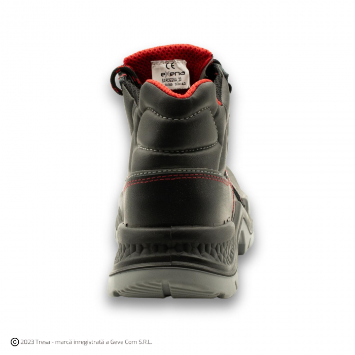 EXENA SARDEGNA_20 S3, Bocanci de protecție din piele hidrofobizată de bovină, bombeu compozit, lamelă antiperforație, talpă SRC [3]