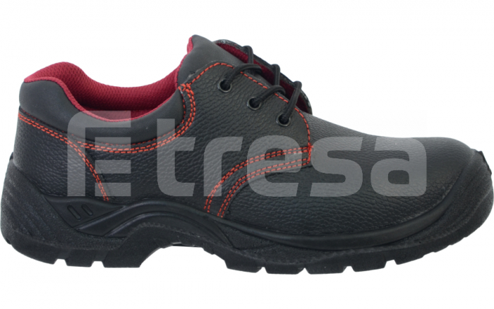 FF SC-02-001 ULM S1, Pantofi de protecție din piele cu bombeu metalic, talpă antiderapantă SR [7]