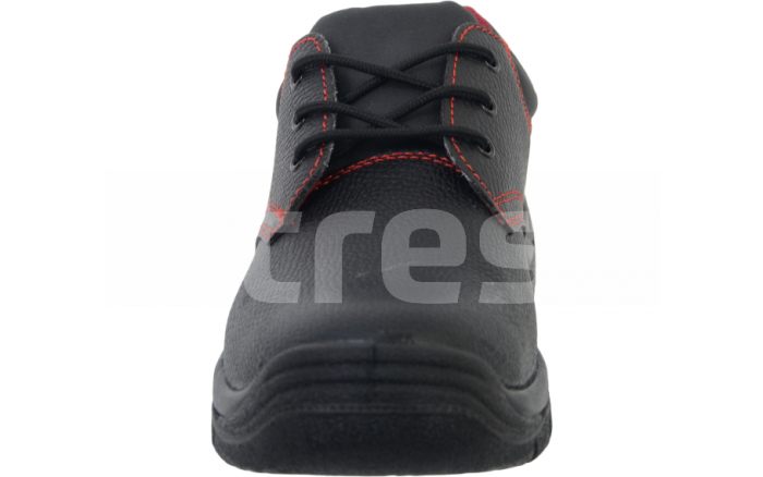 FF SC-02-001 ULM S1, Pantofi de protecție din piele cu bombeu metalic, talpă antiderapantă SR [8]