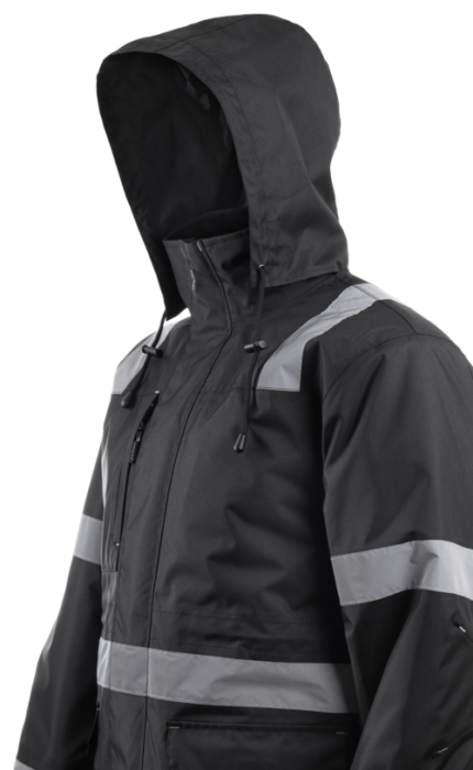 SECURITE, Jachetă Softshell impermeabilă din poliester Oxford 300D, căptușeală termică din poliester 160 g/mp [6]