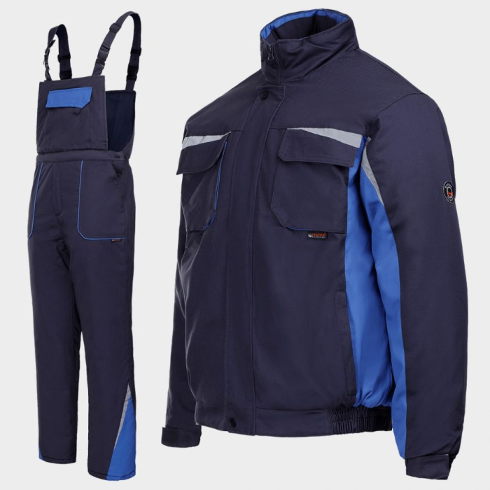 KASTOR WINTER, Set de iarnă vătuit (jachetă și pantaloni cu pieptar) din bumbac hidrofobizat, 240 g/mp [3]