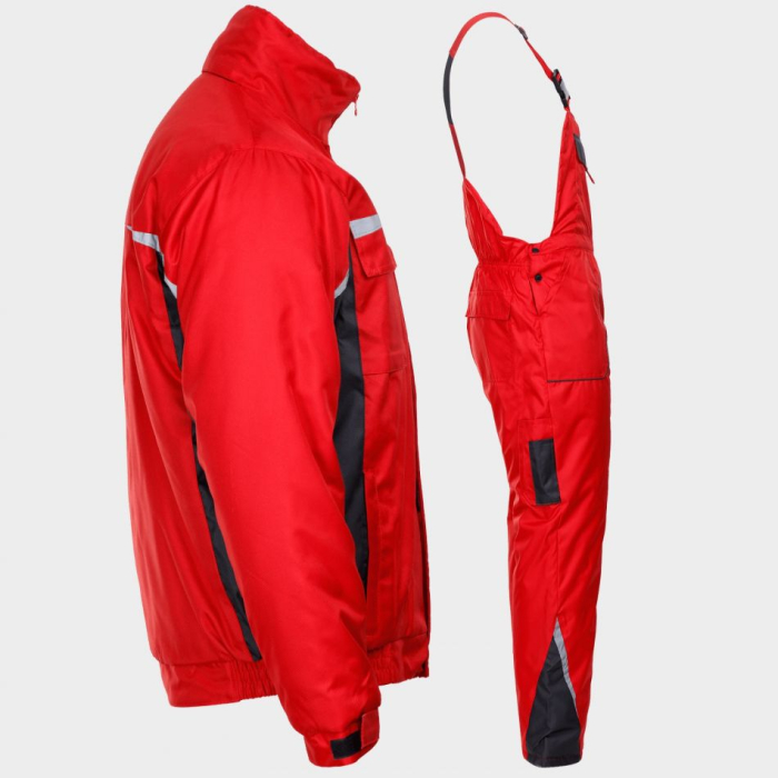 KASTOR WINTER, Set de iarnă vătuit (jachetă și pantaloni cu pieptar) din poliester, 110 g/mp [3]