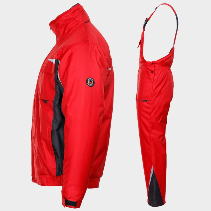 KASTOR WINTER, Set de iarnă vătuit (jachetă și pantaloni cu pieptar) din poliester, 110 g/mp [4]