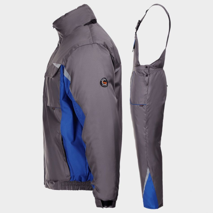 KASTOR WINTER, Set de iarnă vătuit (jachetă și pantaloni cu pieptar) din poliester, 110 g/mp [4]