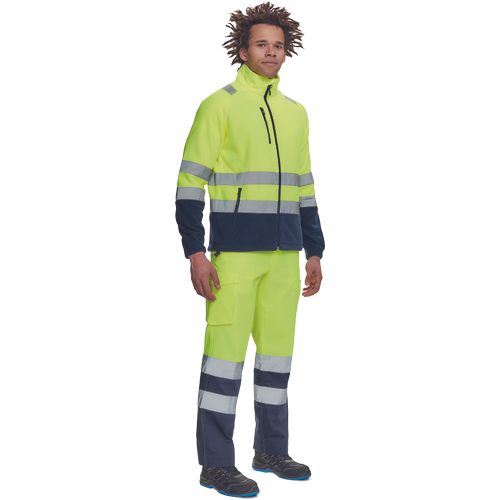 SEVILLA HV FLEECE, Costum reflectorizant din poliester, 280 g/mp [3]