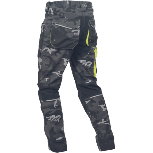 SHELDON CAMOU, Pantaloni de lucru din poliester și bumbac, 270 g/mp [3]