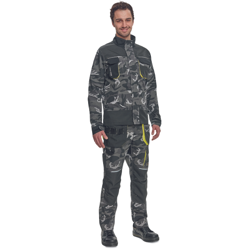 SHELDON CAMOU, Pantaloni de lucru din poliester și bumbac, 270 g/mp [4]