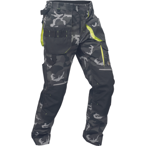SHELDON CAMOU, Pantaloni de lucru din poliester și bumbac, 270 g/mp [2]