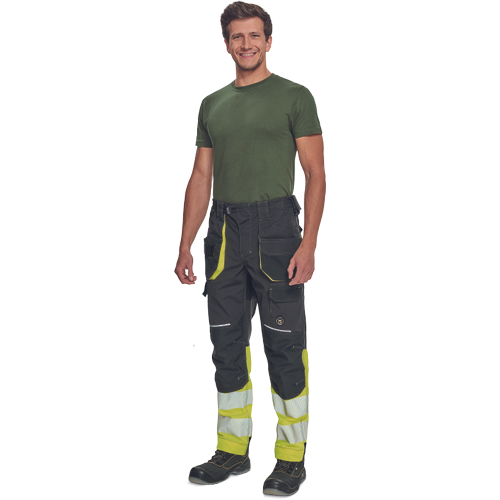 SHELDON HV DW, Pantaloni reflectorizanți din poliester și bumbac, 270 g/mp [6]