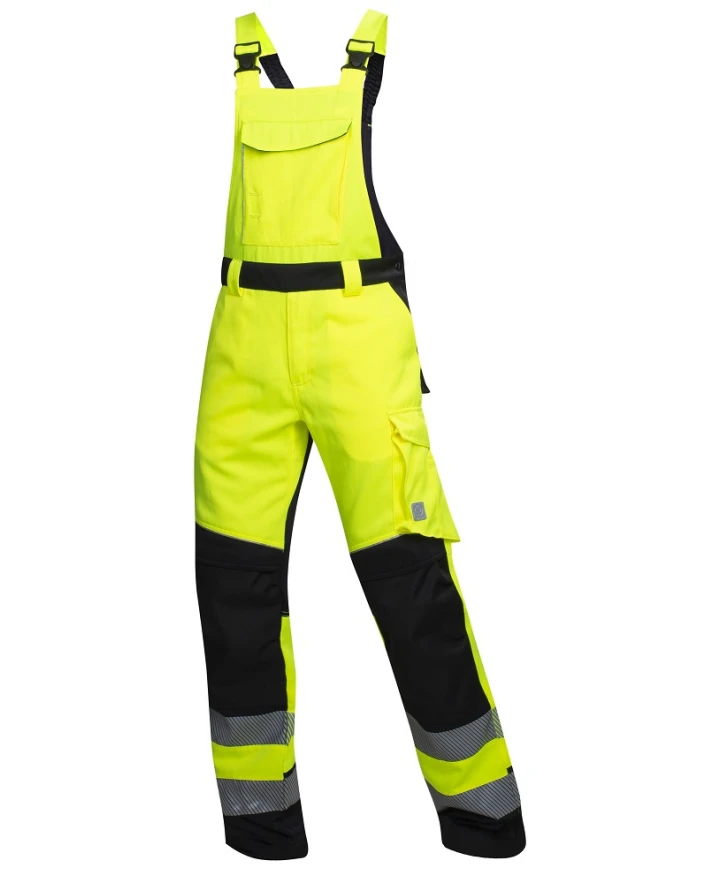 SIGNAL+, Pantaloni cu pieptar HI-VIS din poliester și bumbac twill, 290 g/mp [2]