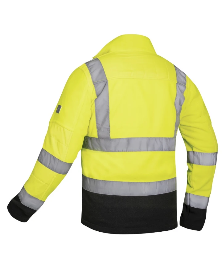 SIGNAL, Jachetă de lucru HI-VIS din poliester cu interior polar fleece, 280 g/mp, EN ISO 20471 Clasa 2/3 [2]