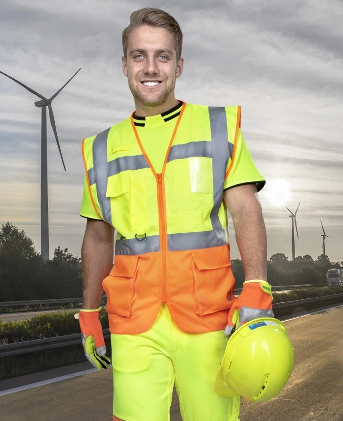 SIGNAL, Vestă reflectorizantă HI-VIS manager din plasă, poliester, 150 g/mp [2]