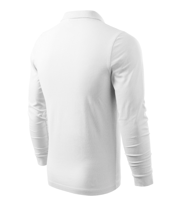SINGLE J. LS, Tricou polo de lucru din bumbac, cu mânecă lungă pentru bărbați [4]