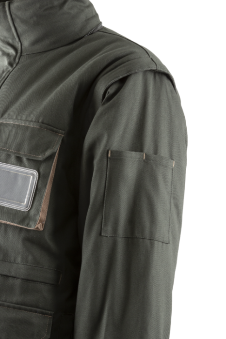 SNIPER II, Jachetă parka din bumbac Twill 100%, 300 g/mp, căptușeală din poliester 220 g/mp, glugă și mâneci detașabile [7]