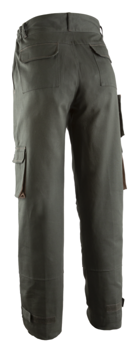 SNIPER II, Pantaloni în talie din twill 100% bumbac, protecție genunchi, 300 g/mp [3]