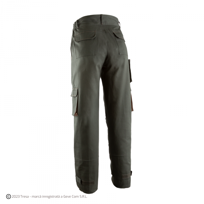 SNIPER II, Pantaloni în talie din twill 100% bumbac, protecție genunchi, 300 g/mp [2]