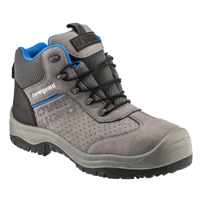 SODALITE HIGH S1P SRC, Bocanci de protecție din piele întoarsă și plasă respirabilă, bombeu compozit, lamelă textilă antiperforație, talpă PU2D antiderapantă [1]