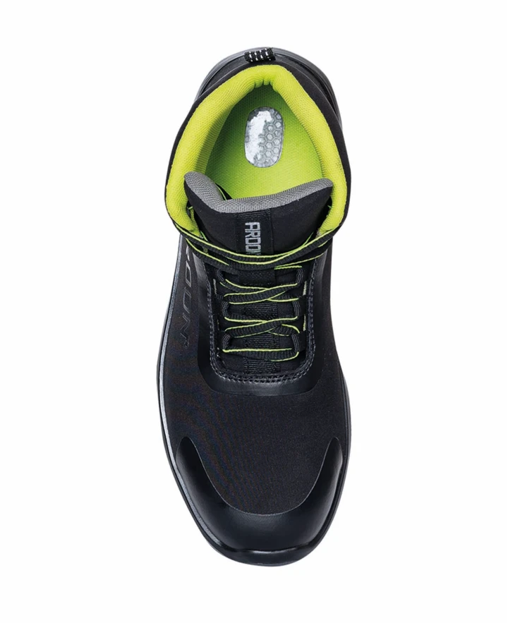 SOFTEX HIGH S1P, Bocanci de protecție SOFTSHELL, bombeu oțel, branț ANATOMIC GEL [2]
