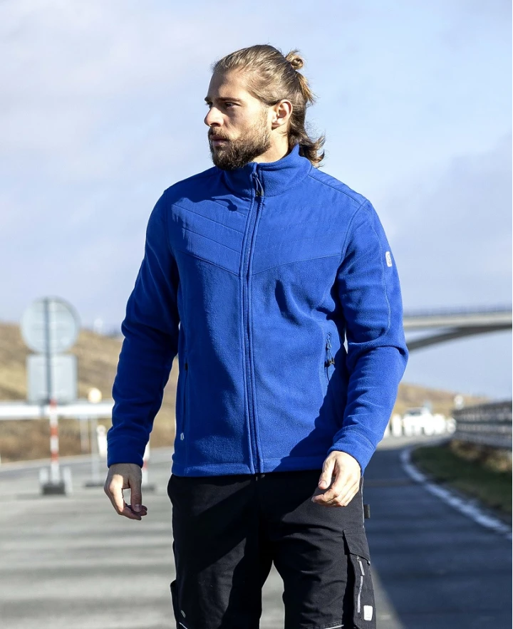SOFTFLEECE COMBO, Jachetă tip fleece din poliester cu inserții softshell, 280 g/mp [3]
