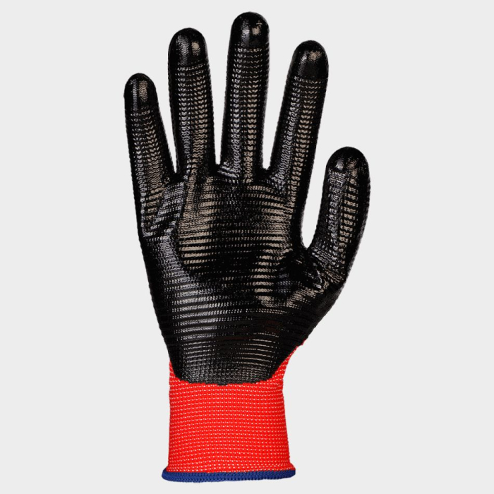SOHO, Manusi de protectie mecanica din nitril pe tricot poliester fara cusaturi [4]