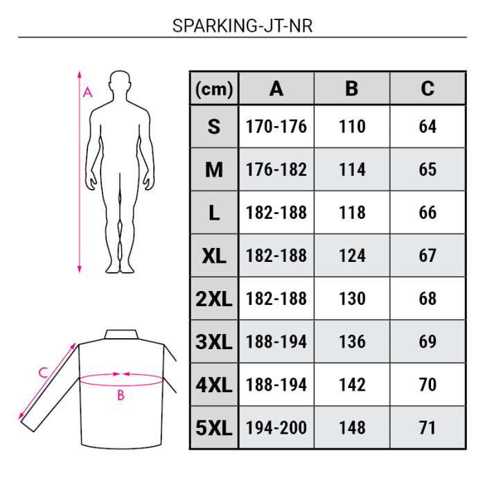 SPARKING-JT-NR, Jachetă de lucru din tercot [2]