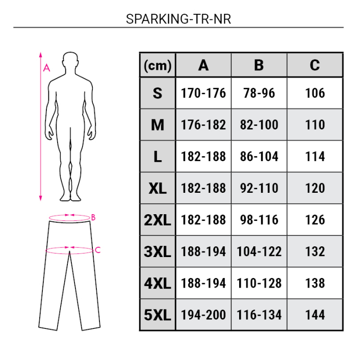 SPARKING-TR-NR, Pantaloni de lucru din tercot [2]