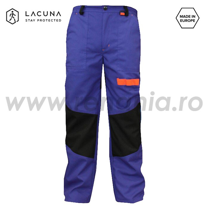 SPEKTAR, Pantaloni de protecție în talie din țesătură Tecawork, 65% poliester și 35% bumbac, 245 g/mp [4]