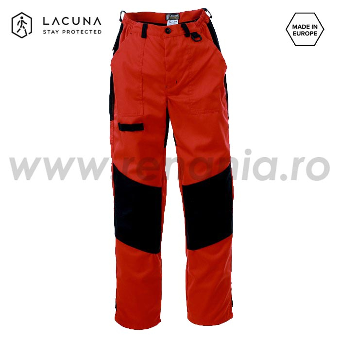 SPEKTAR, Pantaloni de protecție în talie din țesătură Tecawork, 65% poliester și 35% bumbac, 245 g/mp [3]