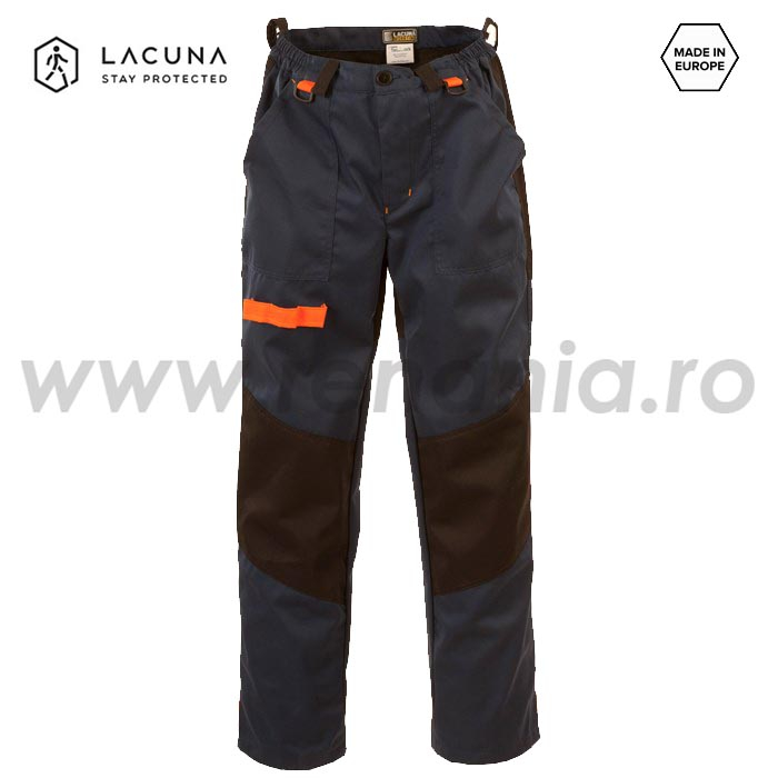 SPEKTAR, Pantaloni de protecție în talie din țesătură Tecawork, 65% poliester și 35% bumbac, 245 g/mp [5]