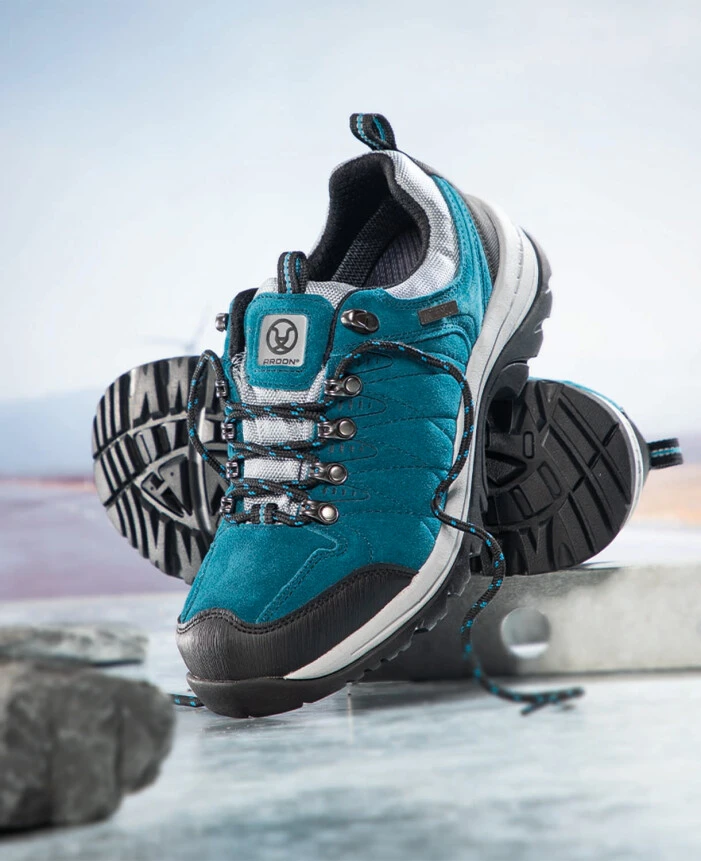 SPINNEY, Pantofi de trekking din piele velur și material textil cu membrană Hydroguard [5]