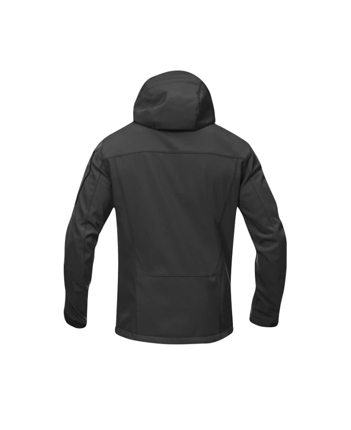 SPIRIT, Jachetă bărbați tip Softshell cu glugă detașabilă din poliester și elastan cu membrană TPU, 310 g/mp, căptușeală fleece din poliester [2]