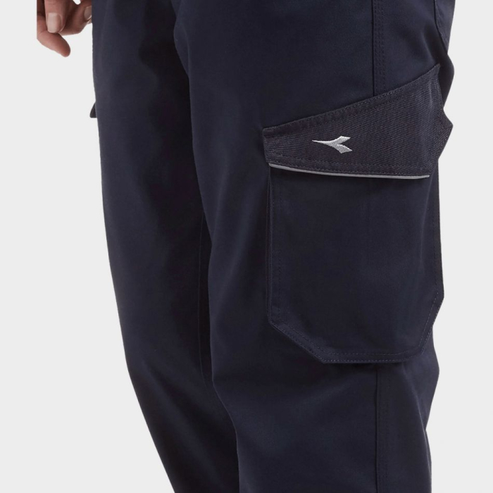 STAFF, Pantaloni în talie din amestec poliester-bumbac, 300 g/mp [4]